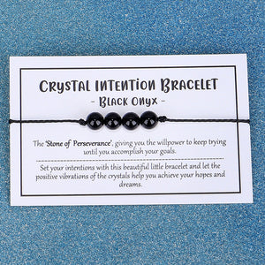 Crystal Intention Bracelets