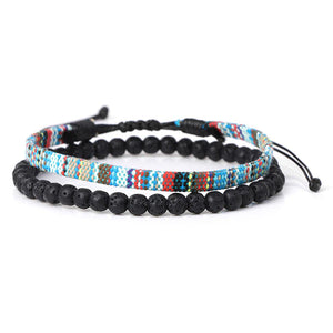 lava and boho multicolor bracelet 