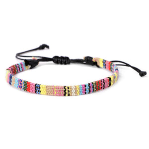 multicolor boho bracelet
