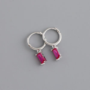 pink small tassel earring
