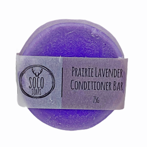 lavender scented handmade conditioner bar