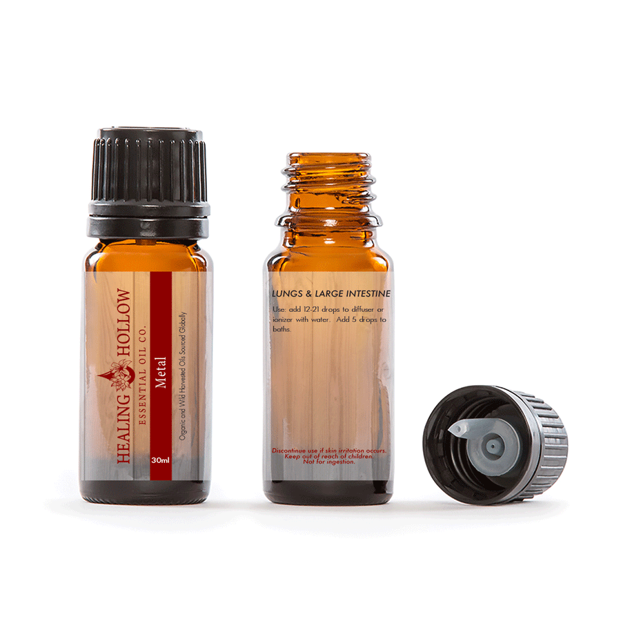 essential oil blend based on chinese medicine to help lungs and large intestines