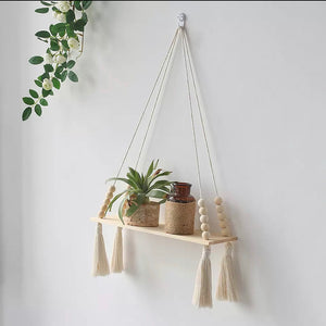 Macrame Hanging Shelves