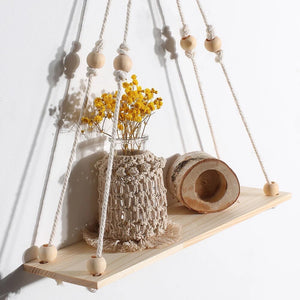 Macrame Hanging Shelves
