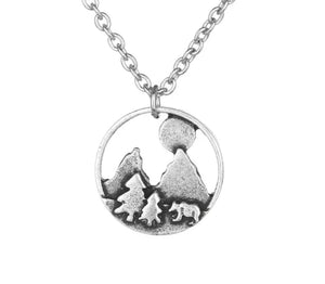 forest necklace