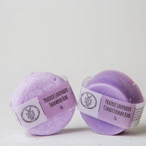 lavender scented shampoo and conditioner bars