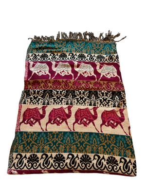red camel nepali blanket