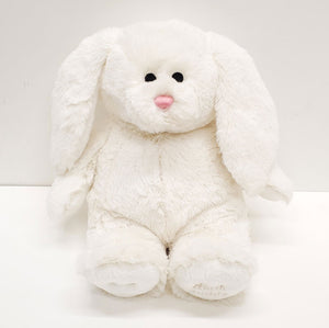soft heat able stuffed bunny