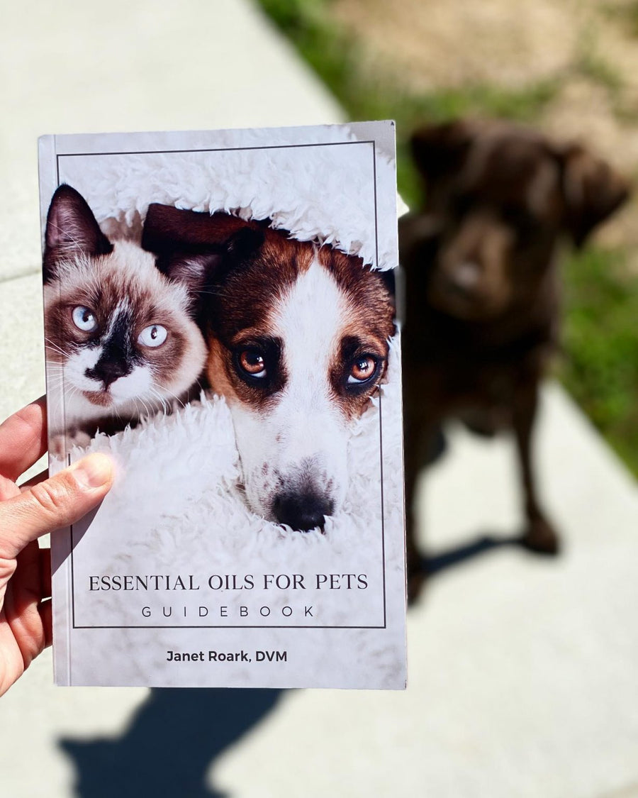 learning book for use of essential oils for pets