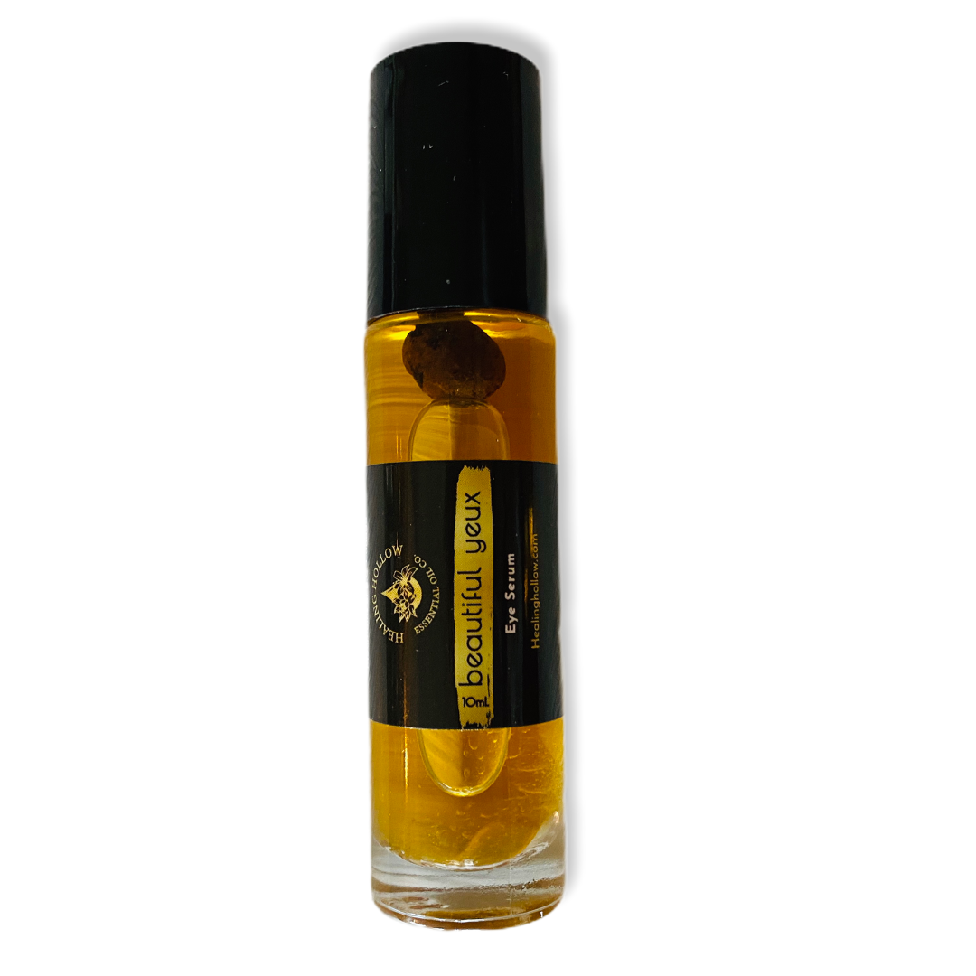 roll on essential oil made to help with those dark circles under your eyes. also helps with wrinkles under the eyes 