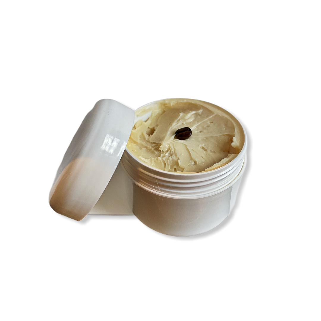 non-gmo coffee scented body butter