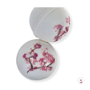 Japanese's cherry blossom scented bath bombs 