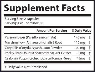 NerveCell Supplement Facts