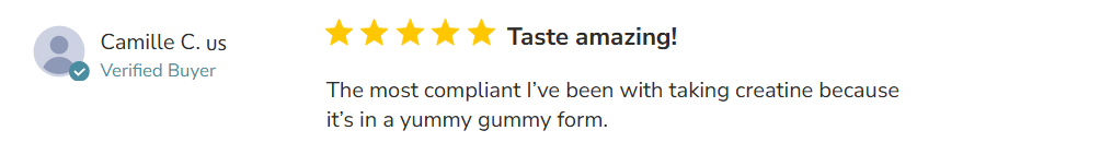 Organifi Creatine Cherry Chews customer reviews