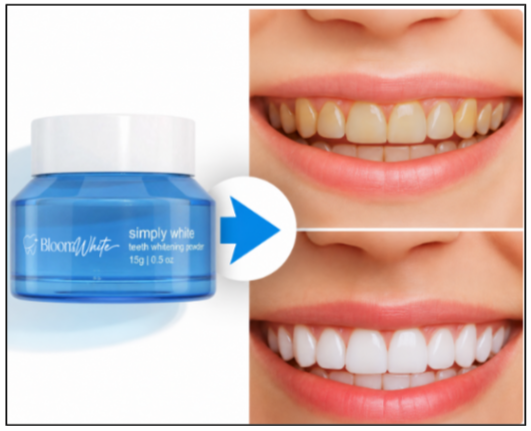Bloom White Teeth Whitening Powder Benefit