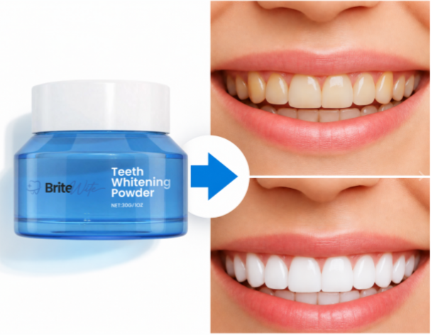 BriteWite Teeth Whitening Powder work