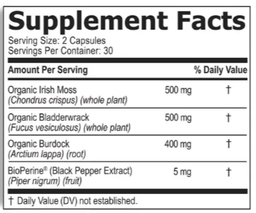 PuraBurm Ingredients