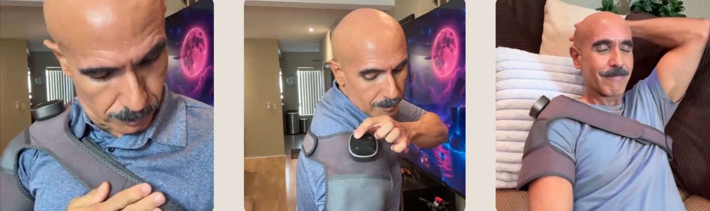 Vital Shoulder Massager How to use